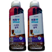 스위트블랙커피 페트음료 500ml, 1개