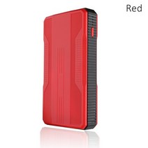딥사이클 자동차 배터리 20000mah 12v 휴대용 점프 스타터 전원 은행 다기능, 23-레드