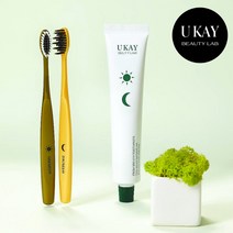 유케이 치석제거칫솔 어금니 교정 교정용 치석제거 치과용 잇몸 치솔 치아교정 이중모 미세모, 3세트6개+사은품 (색상랜덤)