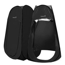 칼루스 원터치 간이 탈의실 블랙, 정품, 1개