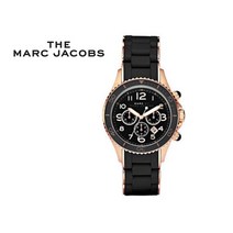 [해외]명품마크제이콥스시계 Marc Jacobs Watch MBM2553 Urethane Band Black Rose Gold NWT