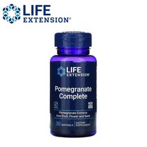 라이프익스텐션 석류 추출물 폴리페놀 Pomegranate 포메그래니트 30소프트젤