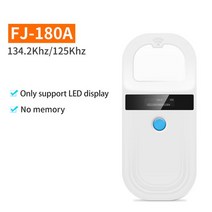 북스캐너 셀프북스캔 북스캐너 134.2KHz 동물 RFID 리더 125kHz ID 고양이 개 마이크로 칩 스캐너 FDX-B 유, 01 standard