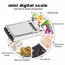 새로운 200g 정밀 미니 디지털 포켓 저울 g/dwt/ct 무게 측정 주방 보석 약국 용기, 한개옵션2
