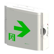 UH+복도통로유도등노출소형우방향신형_S/N:F8+28AF56 ; 비상구표시판 비상등 비상구유도등설치 유도등 소방시설 CJN22AF