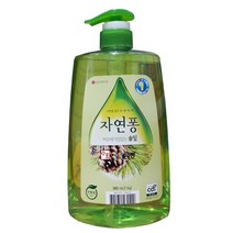 LG생활건강 자연퐁 찌든때걱정없는솔잎(펌프형) 1kg /