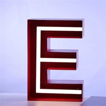알파벳 아크릴 네온 문자 Led 사인 조명 집 방 장식 맞춤형 채널 편지, 03 20cm Alphabet A