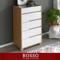 로쏘 [로쏘]신티스600 드레스룸 아일랜드 5단서랍장, 색상_오크화이트
