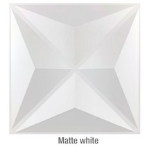30x30cm 장식 3D 벽 패널 다이아몬드 돌 벽돌 거실 TV 배경 Decals 타일 금형 스티커 욕실 주방, L-Matte white