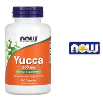 나우푸드 식용 유카 뿌리 추출물 500mg 100캡슐, 1개, 기본