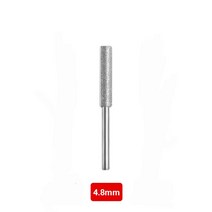 디버링툴 다이아몬드 코팅 연삭 헤드 전기 톱 숫돌 파일 체인 도구, 12 1PCS 4.8mm