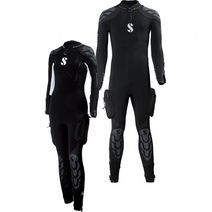 스쿠바프로 SCUBAPRO 에버플렉스 5/4mm 스티머 포켓 남성 여성 슈트 프리 스쿠버다이빙