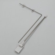 자석고정 종이배너 미니거치대 안내문 게시 스탠드 실내용 기역자형 1P