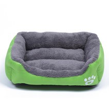 접이식 간이 침대 야전 캠핑 1인용 휴게실 WHPC 개 침대 개를위한 따뜻한 방수 부드러운 애완 동물 빨 수, 12 Green_05 XXL