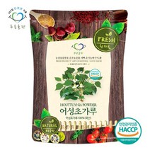 푸른들판 국내산 어성초 분말 가루 100% haccp 인증 500g, 1개, 없음