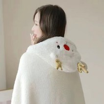 집순이 극세사 입는 따뜻한 겨울용 후드 무릎 담요 블랑켓 차박 아이템