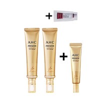 최신상 시즌 11 AHC 프리미어 앰플 인 콜라겐T4 아이크림 40mlx2 + 12ml + 마데카크림 샘플 증정, 3세트