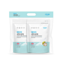 냄새균 찌든때 강력세탁 애터미 세탁세제 파우치 2.8Kg