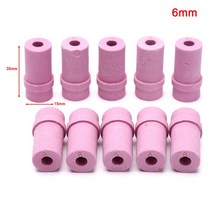 샌드블라스터 10Pcs 4.5/5/6/7mm 세라믹 샌드 블라스트 노즐 에어 블라스터 팁 공압 블라스팅 도구 액세서리, [03] 6mm