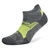 Balega Hidden Dry Moisture Wicking Performance No Show Athletic Running Socks for Men and Women (1 P, Large, Midgrey/Fog