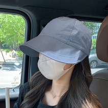 코욜하우키 여성 버킷햇 보넷 캡모자 무지 볼캡 여자 골프 등산 벙거지 모자