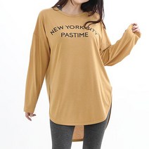언발 패스타임 롱 티셔츠