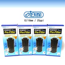 이스타 여과기 퍼팩트 프리필터 12-16mm (25ppi 스펀지필터 포함), 1개