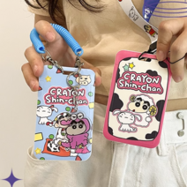 짱구굿즈 카드지갑 사원증 목걸이 명찰 케이스