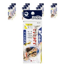 백경 서해안만능채비 우럭 망둥어 고등어낚시 BK-379 12세트