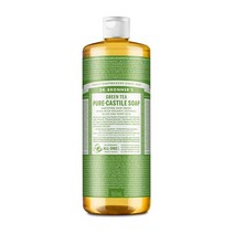 닥터브로너스 닥터브로너스 캐스틸 솝 그린티 950ml, 단일옵션