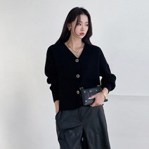 러블리감성 단풍 비즈 가디건