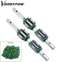 lm가이드 레일 2pcs hgr15 800mm 1000mm hgr20 1500mm 정사각형 선형 + 4pc hgh15ca hgw15cc hgh20ca hgw20cc 플랜지 조각, 2레일 4x hgw20ca