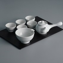 백자 5인 다기 다도세트