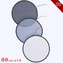[오빠네사진관] AuroraLite 원형스크림 80cm+구스넥키트(스탠드제외) - 확산판 확산천 확산막 디퓨져 조명디퓨저 스튜디오촬영도구 스트로보조명컨트롤, ㄴ투과디퓨져(HSD), ㄴHSS2스탠드포함