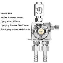 ST-5 미니 자동 스프레이건 에어 브러쉬 페인트 웨이브 솔더링 라인 플럭스 건, 04 ST-5 2.0mm