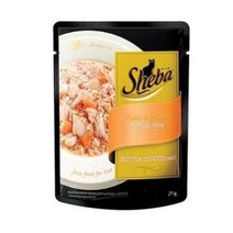 쉬바 고양이 주식 파우치 참치와 연어, 70g, 1개