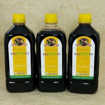 청운당농산 지리산 오디청 발효액 세트 오디즙 엑기스 원액, 3병, 900ml