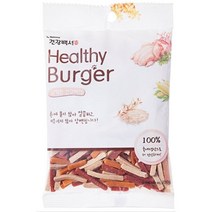 건강백서 [건강백서] 반려동물 간식 헬씨버거, 100g, 1개