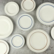 시라쿠스 메이플 원형접시 플레이트 디저트 앞접시, 코지블루, 9인치