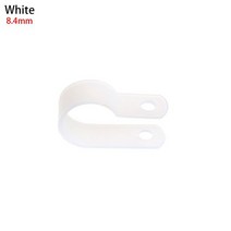 견고한 10/100Pcs 11mm 자동차 배선 하네스 패스너 클립 케이블 파이프 타이 랩 클램프 오일 빔 라인 푸시, 한개옵션1, 04 100pcs