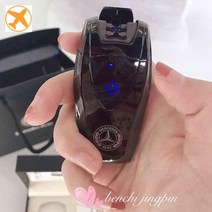 라이터 벤츠 플라즈마 USB 충전식 선물용 전기 라이터, 단일