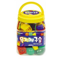 3살 집중력 소근육 알록달록 구슬 끼우기 촉각발달 호기심자극 사슬고리 놀이학습 돌쟁이장난감 17개월아기