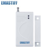 도어센서 무인점포 문열림센서 출입문센서 좋은 가격 무선 SC mhz 문 감지기 경보 자석 접촉 경보망 위한 안전, 단일옵션, 한개옵션0