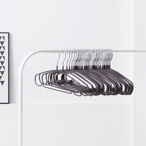 홈앤하우스 모노 논슬립 라운딩 옷걸이 40P, 다크그레이, 기타