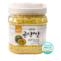 토종마을 단호박 곤약쌀, 1kg, 2개