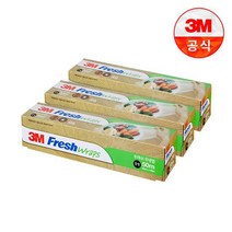 [3M]후레쉬 랩_중25x50 3개세트, 상세설명 참조