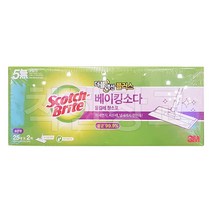 3M스카치브라이트 3m 베이킹소다 물걸레청소포 50매 코스트코 청소용, 1세트