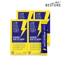 베스처 바이탈업 고함량 아르기닌스틱 6000 15포, 4박스