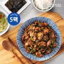 연안식당 부추꼬막장 5팩, 단일속성