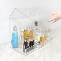 화장품 향수 수납 전시 투명 커버형 정리함 모던엔틱